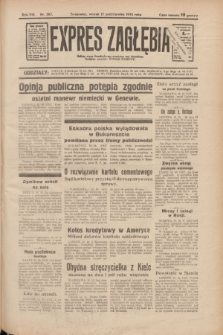 Expres Zagłębia : jedyny organ demokratyczny niezależny woj. kieleckiego. R.8, nr 287 (17 października 1933)