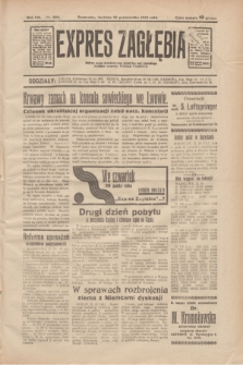 Expres Zagłębia : jedyny organ demokratyczny niezależny woj. kieleckiego. R.8, nr 292 (22 października 1933)