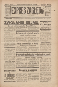 Expres Zagłębia : jedyny organ demokratyczny niezależny woj. kieleckiego. R.8, nr 299 (29 października 1933)