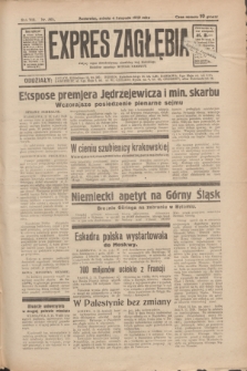 Expres Zagłębia : jedyny organ demokratyczny niezależny woj. kieleckiego. R.8, nr 305 (4 listopada 1933)