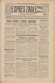 Expres Zagłębia : jedyny organ demokratyczny niezależny woj. kieleckiego. R.8, nr 314 (13 listopada 1933)