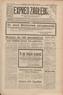 Expres Zagłębia : jedyny organ demokratyczny niezależny woj. kieleckiego. R.8, nr 315 (14 listopada 1933)