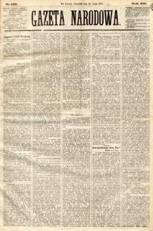 Gazeta Narodowa. 1874, nr 166