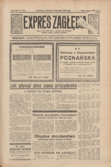 Expres Zagłębia : jedyny organ demokratyczny niezależny woj. kieleckiego. R.8, nr 320 (19 listopada 1933)