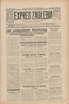 Expres Zagłębia : jedyny organ demokratyczny niezależny woj. kieleckiego. R.8, nr 325 (24 listopada 1933)