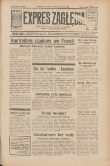 Expres Zagłębia : jedyny organ demokratyczny niezależny woj. kieleckiego. R.8, nr 326 (25 listopada 1933)