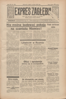 Expres Zagłębia : jedyny organ demokratyczny niezależny woj. kieleckiego. R.8, nr 332 (1 grudnia 1933)