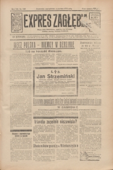 Expres Zagłębia : jedyny organ demokratyczny niezależny woj. kieleckiego. R.8, nr 335 (4 grudnia 1933)