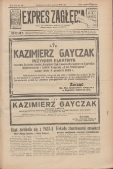 Expres Zagłębia : jedyny organ demokratyczny niezależny woj. kieleckiego. R.8, nr 337 (6 grudnia 1933)