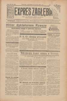Expres Zagłębia : jedyny organ demokratyczny niezależny woj. kieleckiego. R.8, nr 348 (18 grudnia 1933)