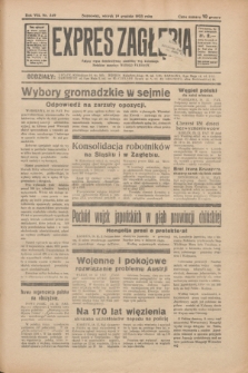 Expres Zagłębia : jedyny organ demokratyczny niezależny woj. kieleckiego. R.8, nr 349 (19 grudnia 1933)