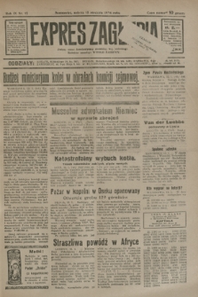 Expres Zagłębia : jedyny organ demokratyczny niezależny woj. kieleckiego. R.9, nr 12 (13 stycznia 1934)