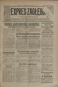 Expres Zagłębia : jedyny organ demokratyczny niezależny woj. kieleckiego. R.9, nr 20 (21 stycznia 1934)