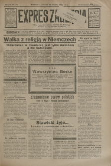 Expres Zagłębia : jedyny organ demokratyczny niezależny woj. kieleckiego. R.9, nr 24 (25 stycznia 1934)