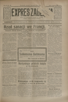 Expres Zagłębia : jedyny organ demokratyczny niezależny woj. kieleckiego. R.9, nr 30 (31 stycznia 1934)