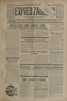 Expres Zagłębia : jedyny organ demokratyczny niezależny woj. kieleckiego. R.9, nr 33 (3 lutego 1934)