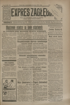 Expres Zagłębia : jedyny organ demokratyczny niezależny woj. kieleckiego. R.9, nr 35 (5 lutego 1934)