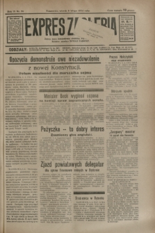 Expres Zagłębia : jedyny organ demokratyczny niezależny woj. kieleckiego. R.9, nr 36 (6 lutego 1934)