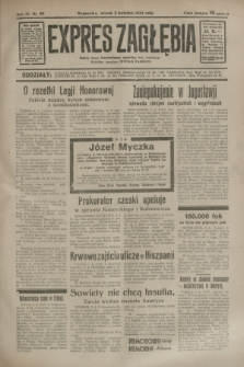 Expres Zagłębia : jedyny organ demokratyczny niezależny woj. kieleckiego. R.9, nr 90 (3 kwietnia 1934)