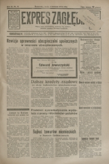 Expres Zagłębia : jedyny organ demokratyczny niezależny woj. kieleckiego. R.9, nr 91 (4 kwietnia 1934)