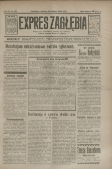 Expres Zagłębia : jedyny organ demokratyczny niezależny woj. kieleckiego. R.9, nr 102 (15 kwietnia 1934)