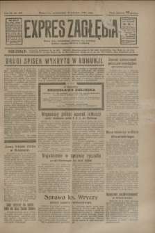 Expres Zagłębia : jedyny organ demokratyczny niezależny woj. kieleckiego. R.9, nr 103 (16 kwietnia 1934)