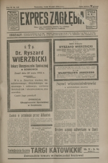 Expres Zagłębia : jedyny organ demokratyczny niezależny woj. kieleckiego. R.9, nr 146 (30 maja 1934)