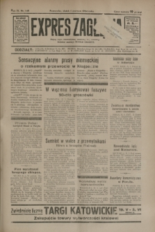 Expres Zagłębia : jedyny organ demokratyczny niezależny woj. kieleckiego. R.9, nr 148 (1 czerwca 1934)