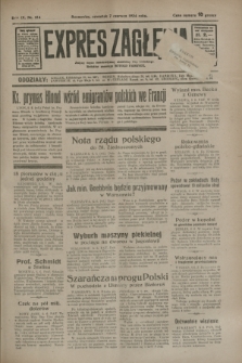 Expres Zagłębia : jedyny organ demokratyczny niezależny woj. kieleckiego. R.9, nr 154 (7 czerwca 1934)