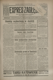 Expres Zagłębia : jedyny organ demokratyczny niezależny woj. kieleckiego. R.9, nr 157 (10 czerwca 1934)