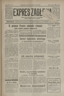Expres Zagłębia : jedyny organ demokratyczny niezależny woj. kieleckiego. R.9, nr 173 (26 czerwca 1934)