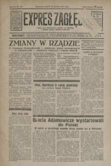 Expres Zagłębia : jedyny organ demokratyczny niezależny woj. kieleckiego. R.9, nr 176 (29 czerwca 1934)