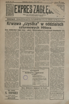 Expres Zagłębia : jedyny organ demokratyczny niezależny woj. kieleckiego. R.9, nr 177 (1 lipca 1934)