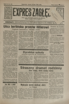 Expres Zagłębia : jedyny organ demokratyczny niezależny woj. kieleckiego. R.9, nr 186 (10 lipca 1934)