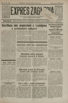 Expres Zagłębia : jedyny organ demokratyczny niezależny woj. kieleckiego. R.9, nr 188 (12 lipca 1934)