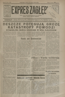 Expres Zagłębia : jedyny organ demokratyczny niezależny woj. kieleckiego. R.9, nr 200 (24 lipca 1934)