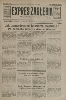 Expres Zagłębia : jedyny organ demokratyczny niezależny woj. kieleckiego. R.9, nr 203 (27 lipca 1934)