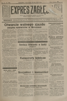 Expres Zagłębia : jedyny organ demokratyczny niezależny woj. kieleckiego. R.9, nr 206 (30 lipca 1934)