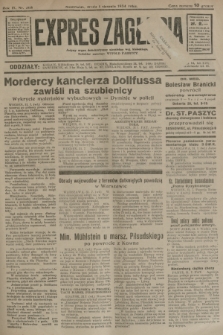 Expres Zagłębia : jedyny organ demokratyczny niezależny woj. kieleckiego. R.9, nr 208 (1 sierpnia 1934)