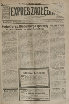 Expres Zagłębia : jedyny organ demokratyczny niezależny woj. kieleckiego. R.9, nr 215 (8 sierpnia 1934)