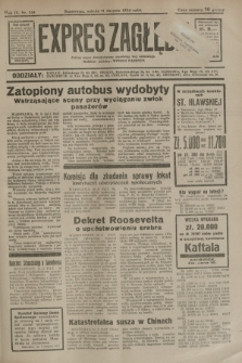 Expres Zagłębia : jedyny organ demokratyczny niezależny woj. kieleckiego. R.9, nr 218 (11 sierpnia 1934)