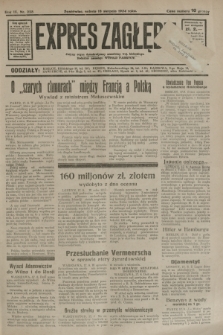 Expres Zagłębia : jedyny organ demokratyczny niezależny woj. kieleckiego. R.9, nr 225 (18 sierpnia 1934)