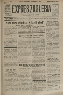 Expres Zagłębia : jedyny organ demokratyczny niezależny woj. kieleckiego. R.9, nr 234 (27 sierpnia 1934)
