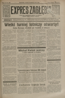 Expres Zagłębia : jedyny organ demokratyczny niezależny woj. kieleckiego. R.9, nr 236 (29 sierpnia 1934)
