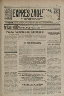 Expres Zagłębia : jedyny organ demokratyczny niezależny woj. kieleckiego. R.9, nr 239 (1 września 1934)