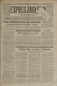 Expres Zagłębia : jedyny organ demokratyczny niezależny woj. kieleckiego. R.9, nr 248 (10 września 1934)