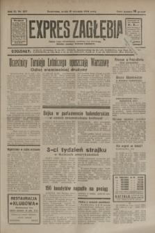 Expres Zagłębia : jedyny organ demokratyczny niezależny woj. kieleckiego. R.9, nr 257 (19 września 1934)