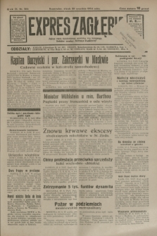 Expres Zagłębia : jedyny organ demokratyczny niezależny woj. kieleckiego. R.9, nr 266 (28 września 1934)