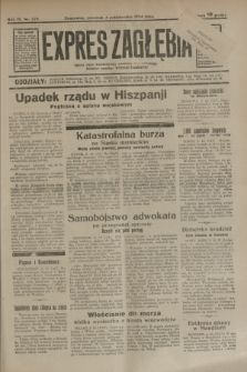 Expres Zagłębia : jedyny organ demokratyczny niezależny woj. kieleckiego. R.9, nr 272 (4 października 1934)