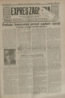Expres Zagłębia : jedyny organ demokratyczny niezależny woj. kieleckiego. R.9, nr 280 (12 października 1934)